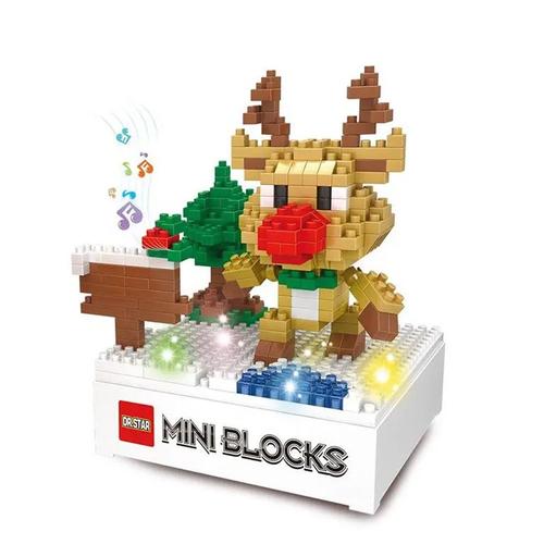 Dr. Star Mini Blocks Merry Christmas: Reindeer