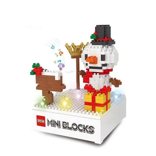 Dr. Star Mini Blocks Merry Christmas: Snowman