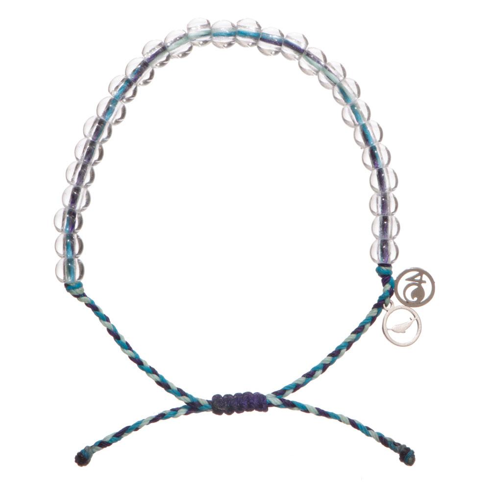  4ocean Braided Bracelet : Narwhal Ltd Ed