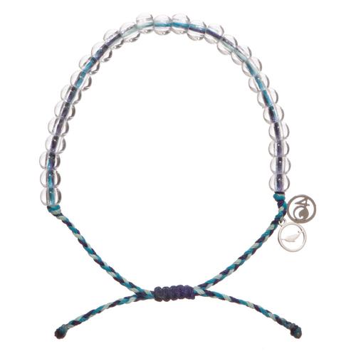 4ocean Braided Bracelet: Narwhal Ltd Ed