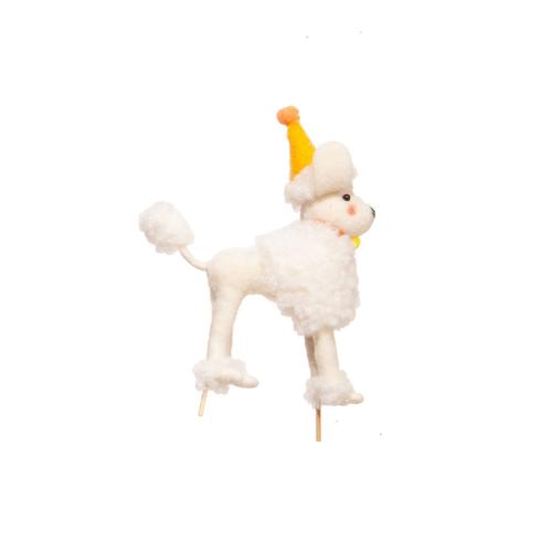 Party Pup Cake Topper: Poodle