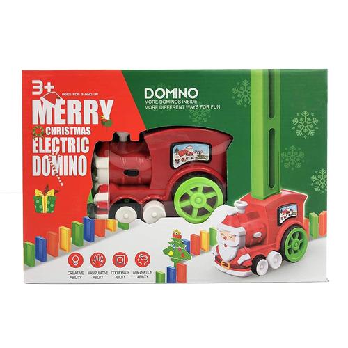 Electric Domino Train: Merry Christmas