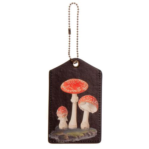 Luggage Tag: Lucky Mushroom