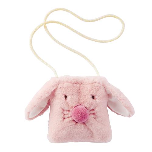 Plush Bunny Purse: Pink