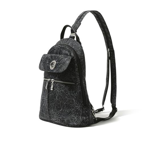 Naples Convertible Backpack: Midnight Blossom