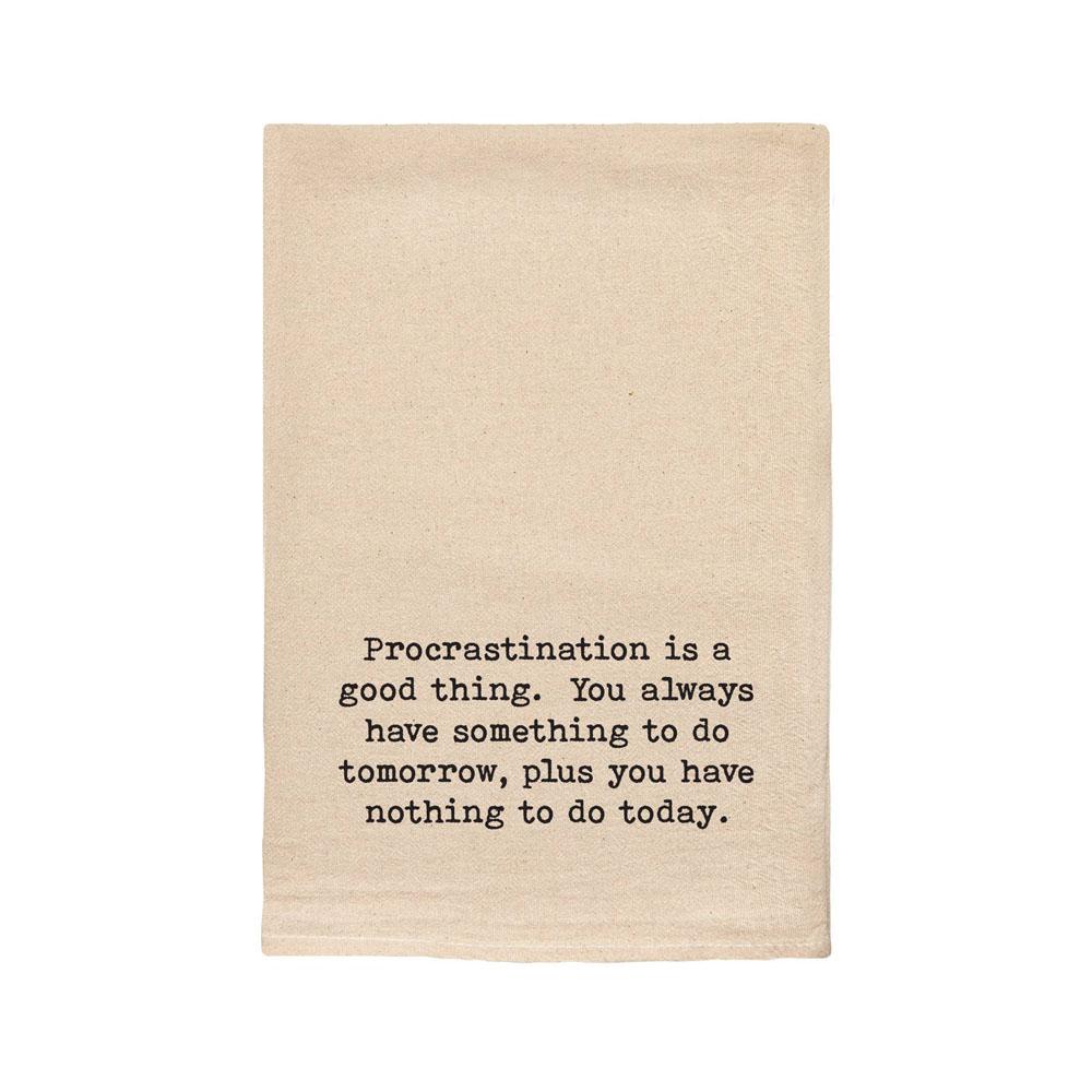  Natural Kitchen Towel : Procrastination Is A Good Thing