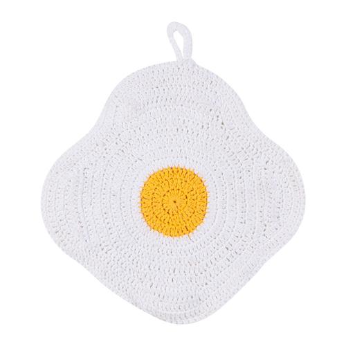 Egg Crochet Trivet