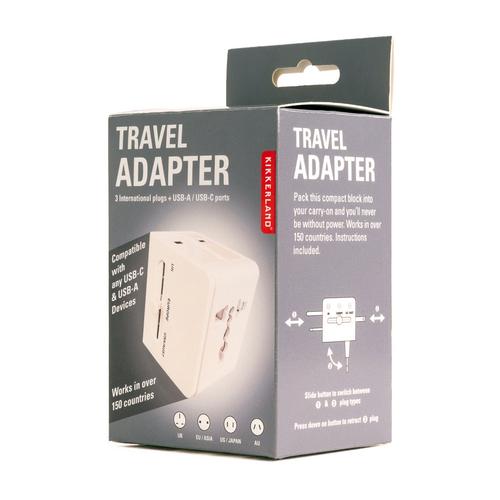 Travel USB-A/C Adapter