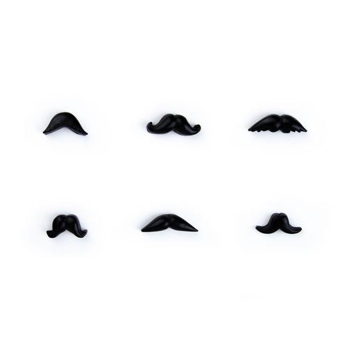 Colorful Magnets: Mustache