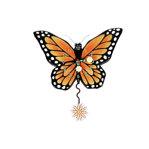 Pendulum Clock: Spread Your Wings Butterfly