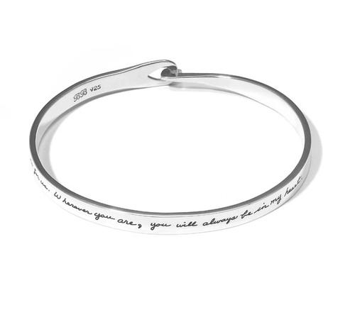 Quote Bracelet: Wherever You Are