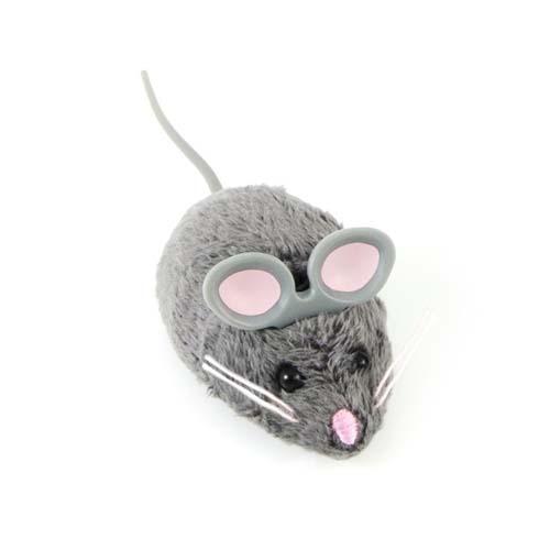 Mouse Robotic Cat Toy: Gray