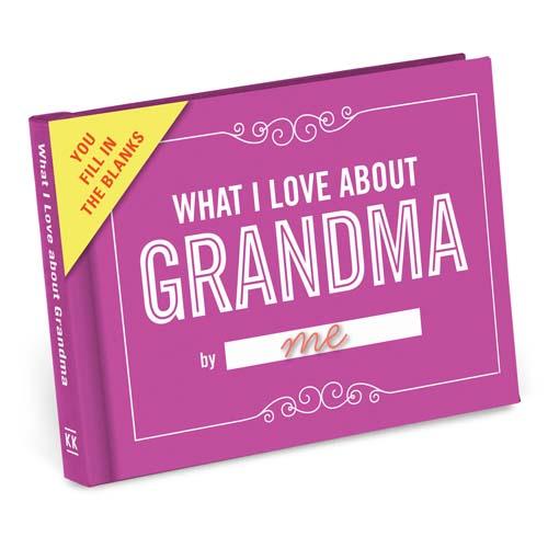 What I Love about Grandma Journal