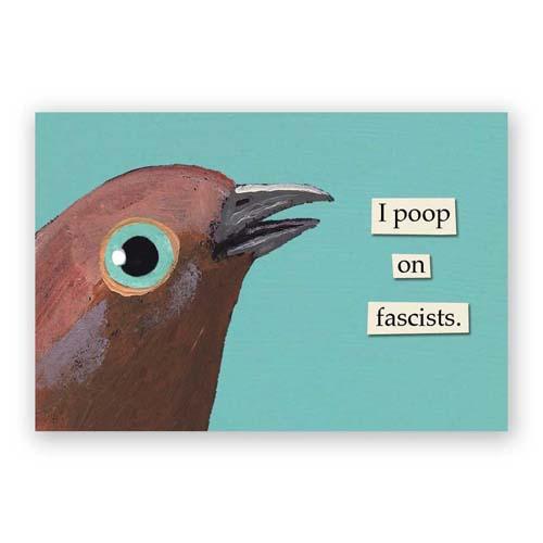 Magnet: Poop on Fascists