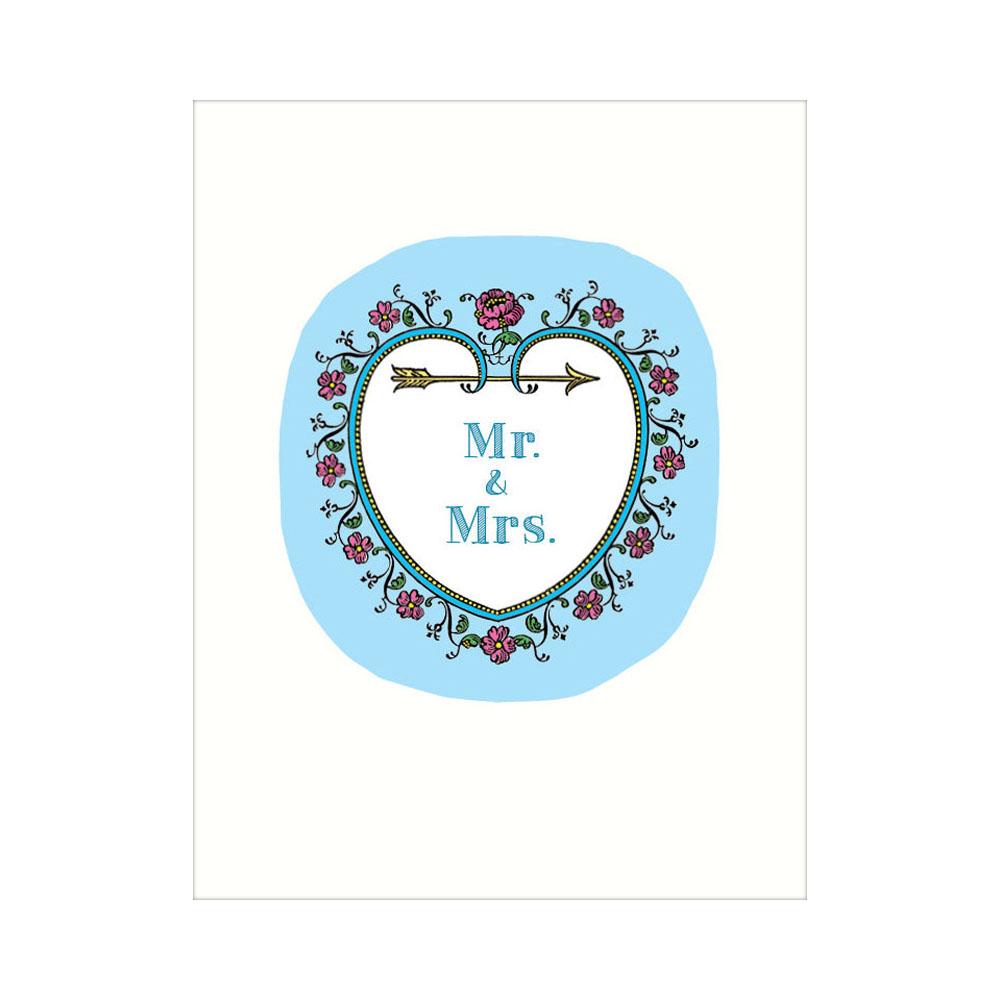  Wedding Card : Mr.+ Mrs.