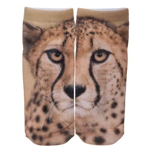Ankle Socks: Cheetah