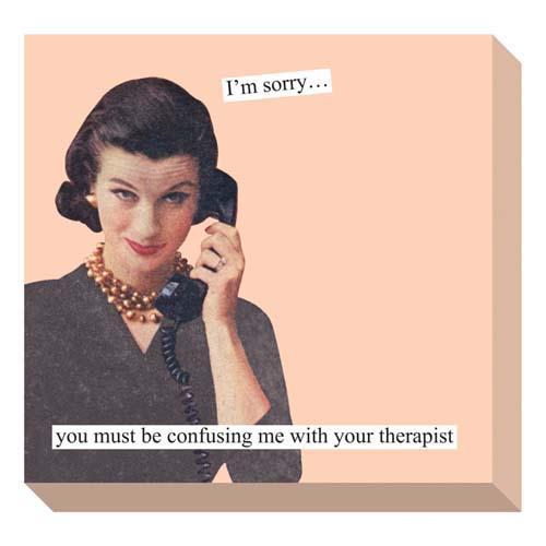 Sticky Notes: Your Therapist