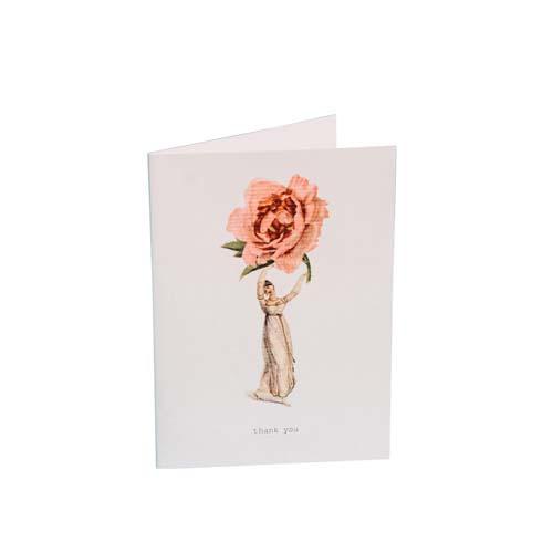 Greeting Card: Thank You/Rose