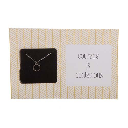 Courage Is Contagious Necklace