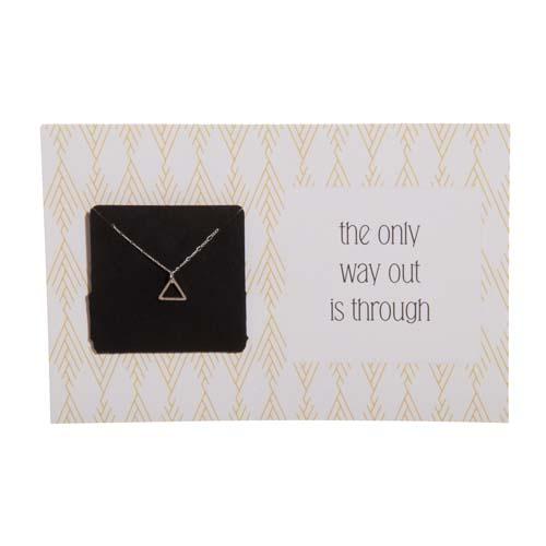 The Only Way Out Necklace