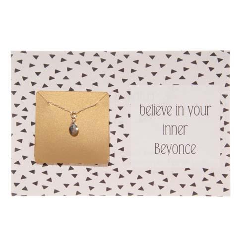 Inner Beyonce Necklace: Pyrite