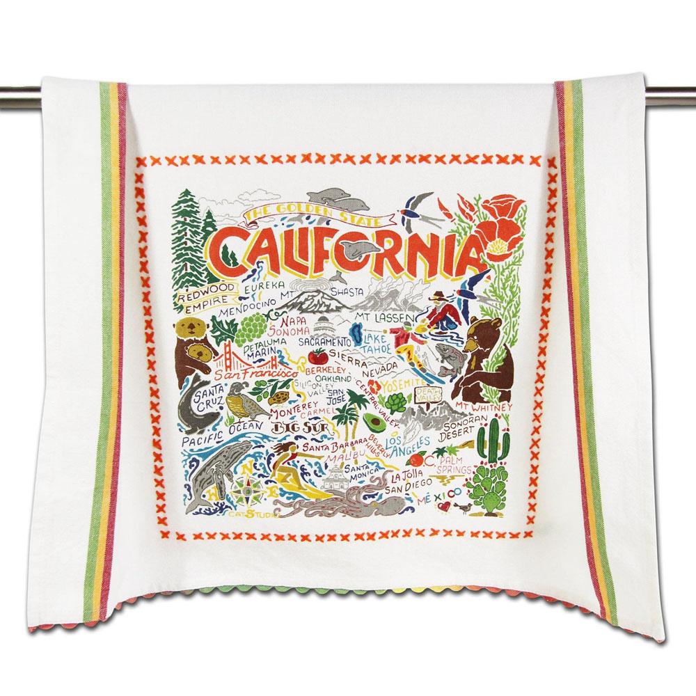  Geography Towel : California
