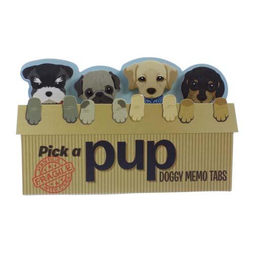  Memo Tab Set : Pick A Pup