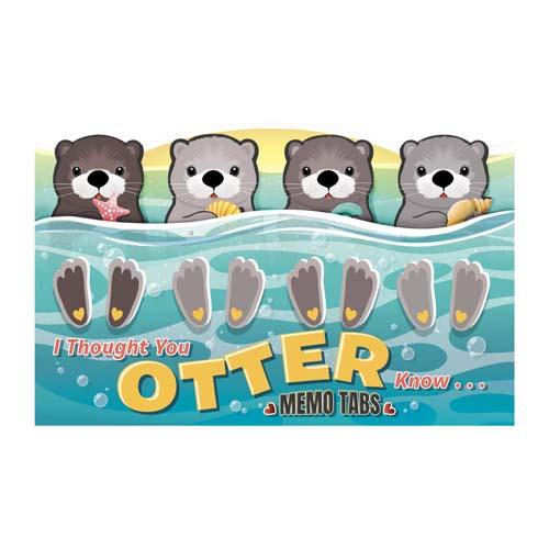 Memo Tab Set: I Thought You Otter Know