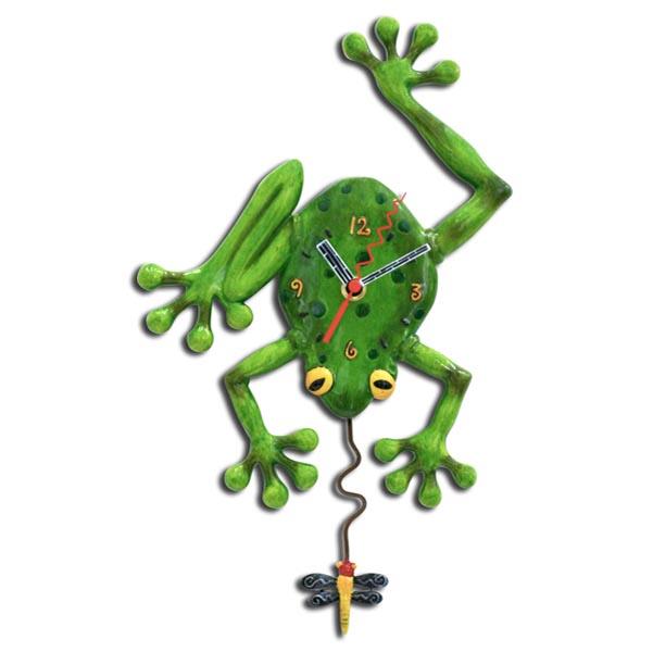  Pendulum Clock : Frog Fly