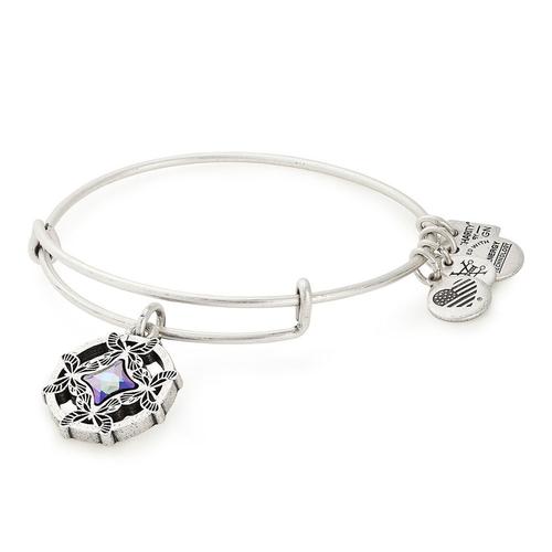 Expandable Bangle: Wings of Change/Silver