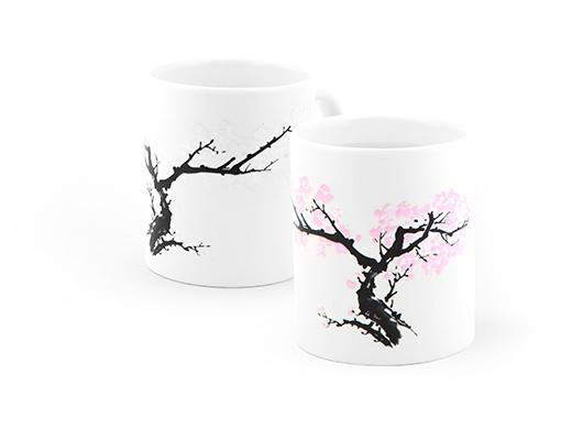  Cherry Blossom Morphing Mug