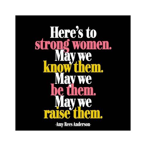 Greeting Card: Strong Women