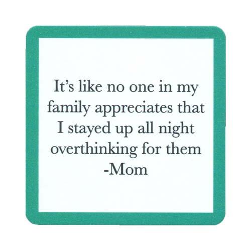 Coaster: Overthink Mom