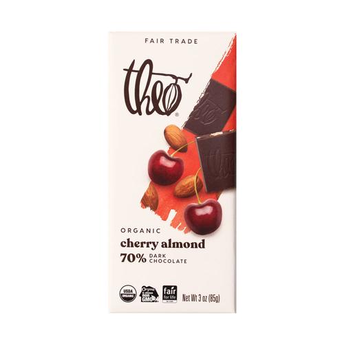 Dark Chocolate Bar: Cherry Almond