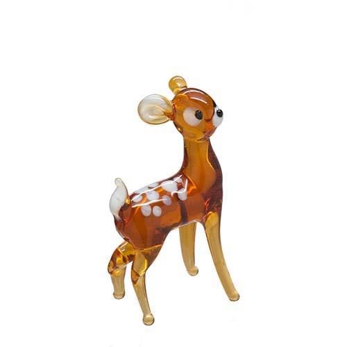 Medium Glass Miniature Deer