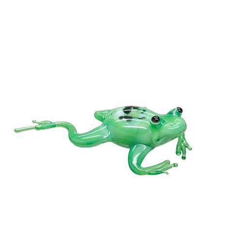 Medium Glass Miniature Frog