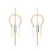  Dream Catcher Earring : Turquoise/Gold