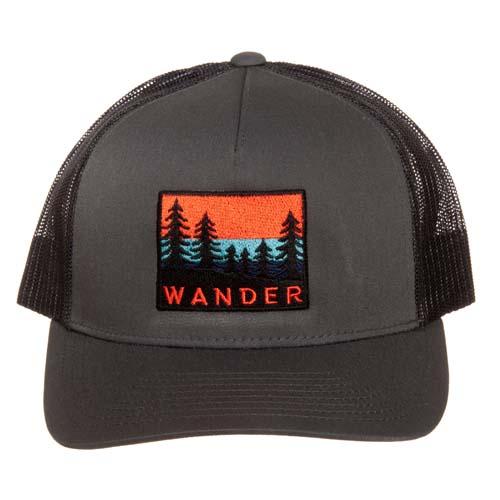 Truckers Cap: Wander/Charcoal