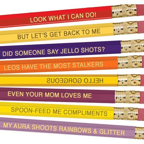Astrology Pencils: Leo