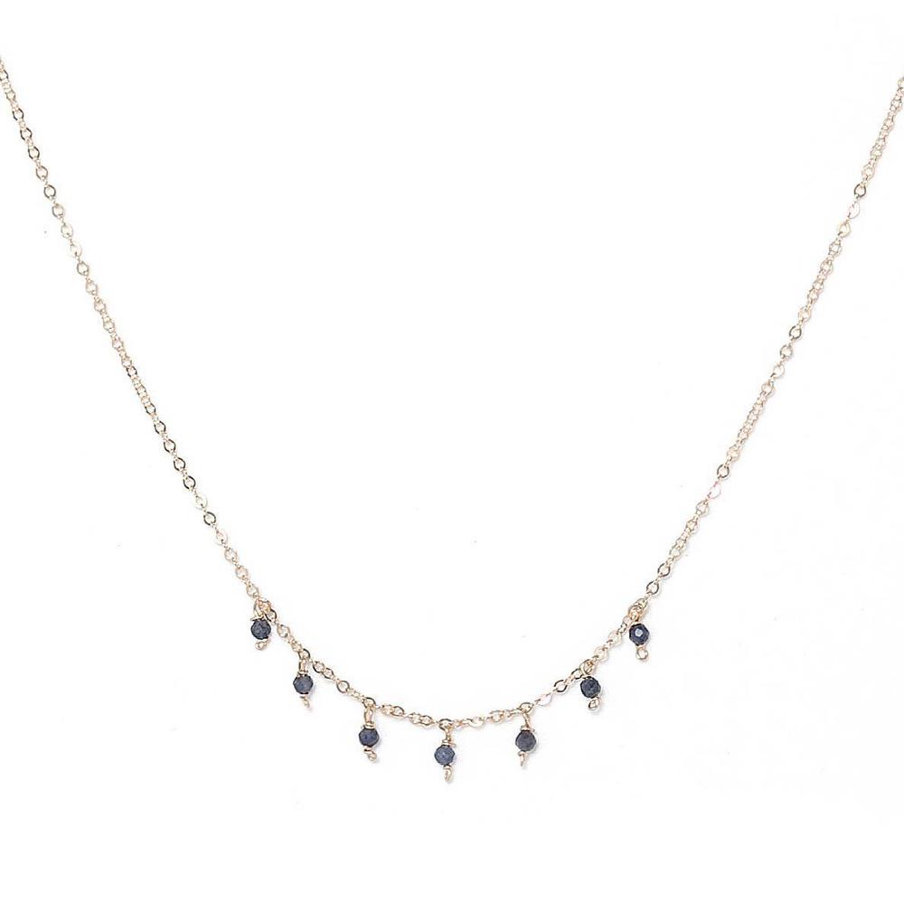  Cuy Necklace : Blue Sapphire