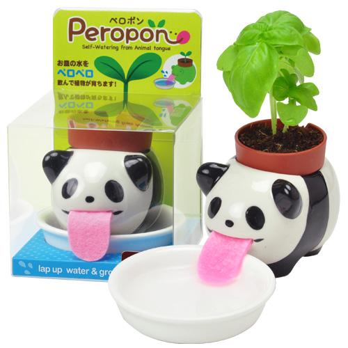 Peropon Cultivation Kit: Panda/Basil