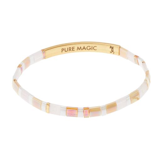 Miyuki Bracelet: Pure Magic/Gold