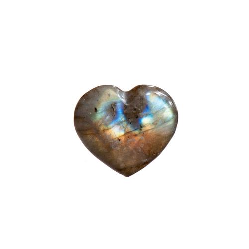 Polished Labradorite Heart
