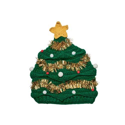 Christmas Tree Knit Beanie