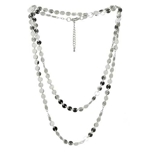 Minidisk Necklace: Silver