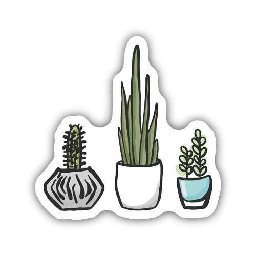  Sticker : Potted Plants