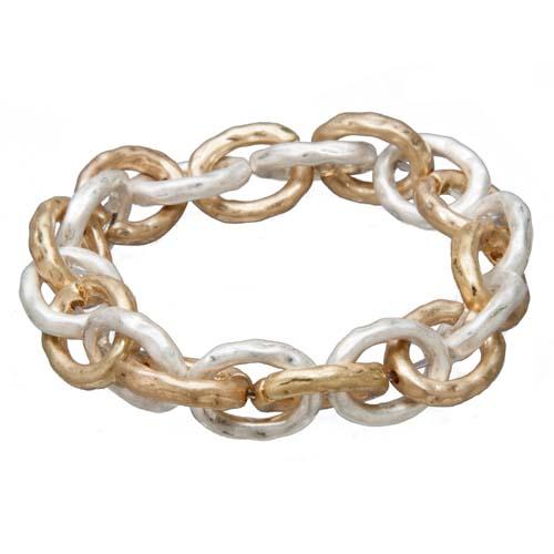 Chunky Chain Link Bracelet: Mix