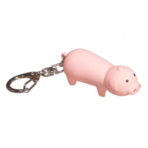 LED Keychain: Pig