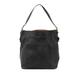  Handle Hobo Handbag : Black/Cedar