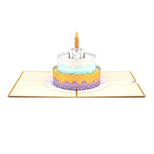  3d Card : Happy Birthday Cake